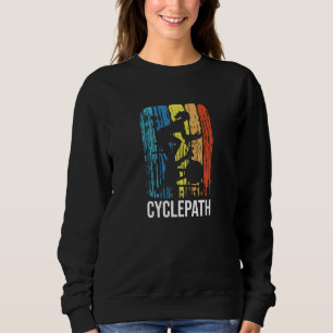 Cyclepath Cycling and spin bike class woman 1 Sweatshirt