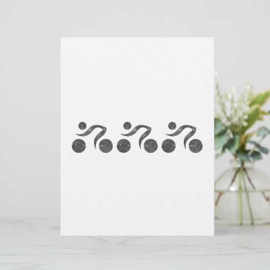 Cyclers in Grey (Standing Front)