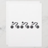 Cyclers in Grey (Front/Back)