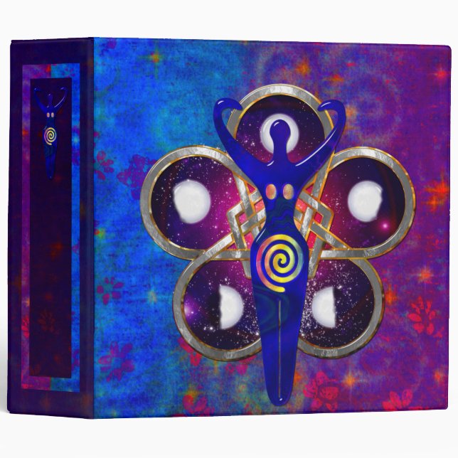 Cycles 3D Goddess Worship Binder (Front/Spine)