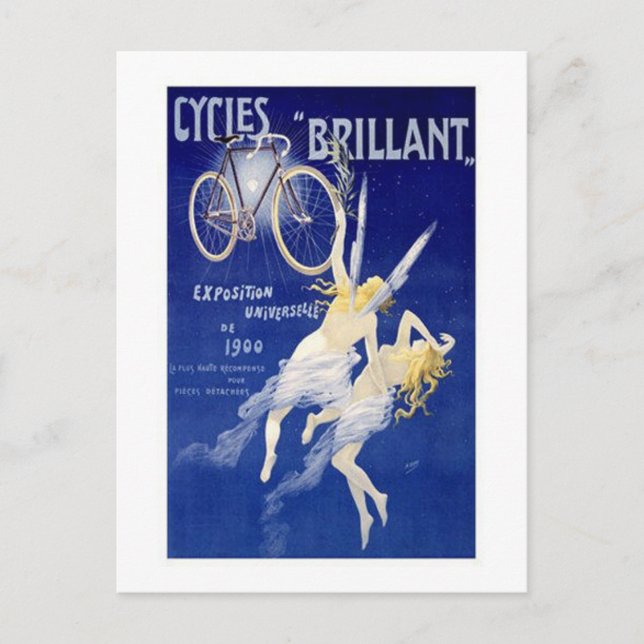 Cycles Brillant Postcard (Front)