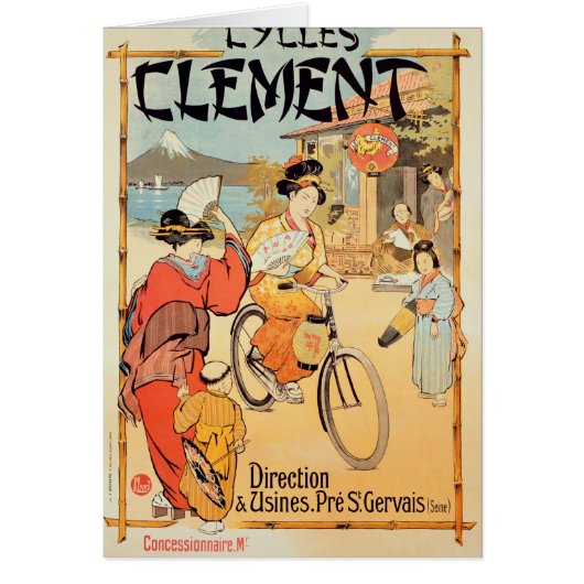 Cycles Clement Pre Saint-Gervais Cards (Front)