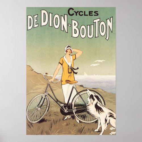 Cycles De Dion Bouton Poster