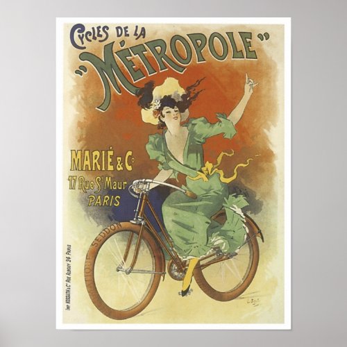 Cycles de la Metropole Poster