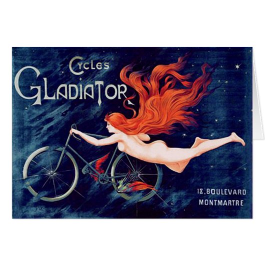 Cycles Gladiator, Georges Massias Cards (Front Horizontal)