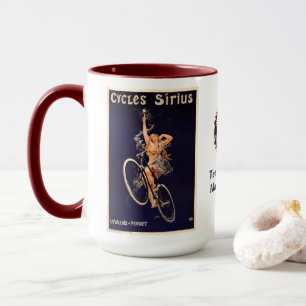 Cycles Gladiator Retro Vintage Cycling Add Name Mug