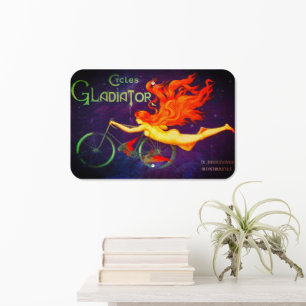 Cycles Gladiator Vintage French Cycling Wall Art Metal Sign