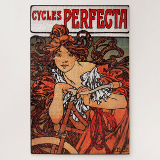 Cycles Perfecta: An Art Nouveau Edition 2 Jigsaw Puzzle