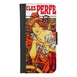 Cycles Perfecta, Mucha iPhone 8/7 Wallet Case