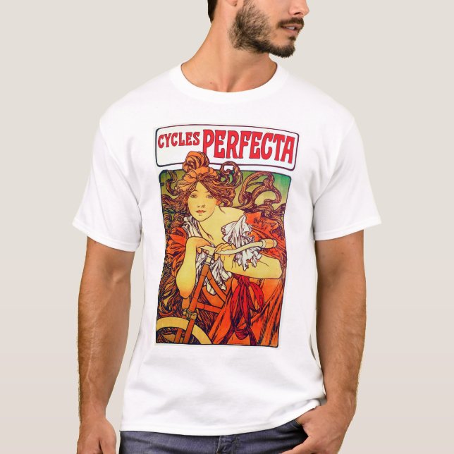 Cycles Perfecta, Mucha T-Shirt (Front)