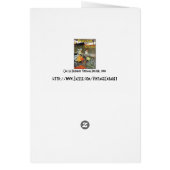 Cycles Peugeot Vintage Bicycle Art (Back)