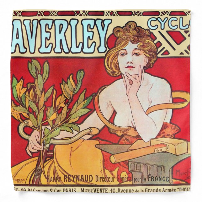 Cycles Waverley, Mucha Bandana (Front)