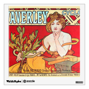 Cycles Waverley, Mucha Wall Decal