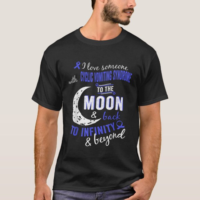Cyclic Vomiting Syndrome Awareness T Shirt For Wom (Front)