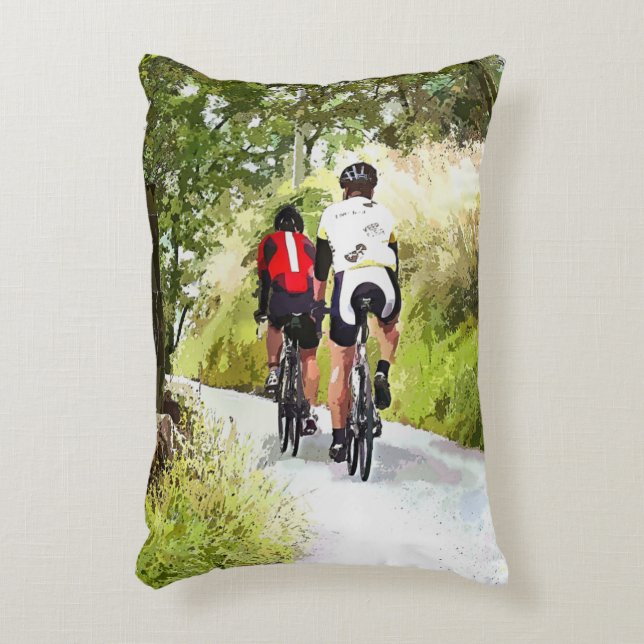 CYCLING ACCENT PILLOW (Front(Vertical))