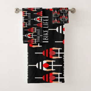 Cycling America Bath Towel Set