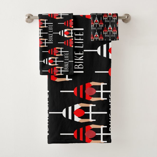 Cycling America Bath Towel Set (Insitu)