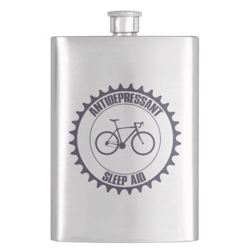 Cycling Antidepressant Sleep Aid Flask