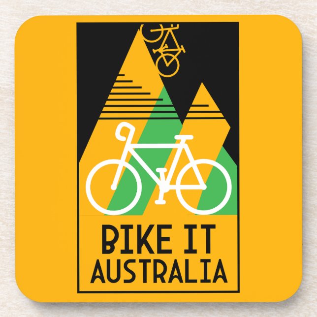 Cycling Australia Beverage Coaster (Front)