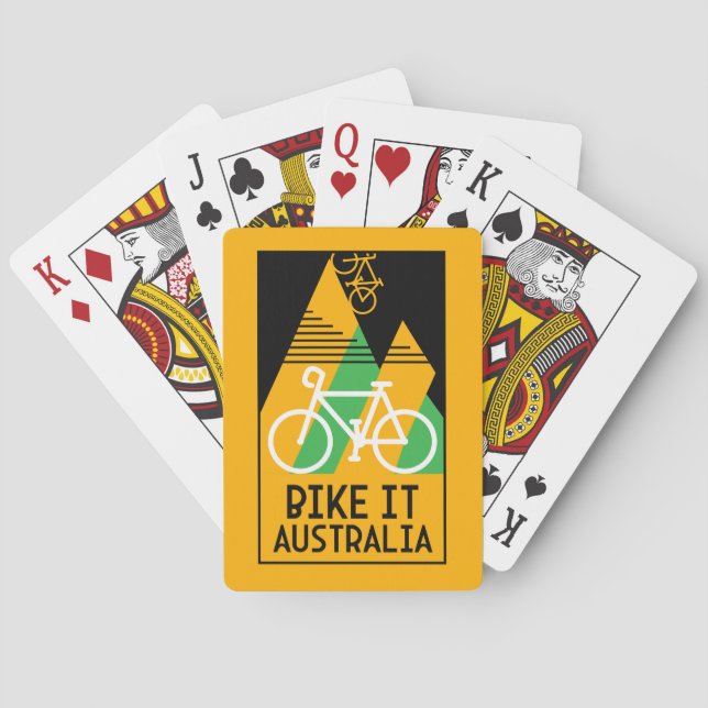 Cycling Australia Poker Cards (Back)