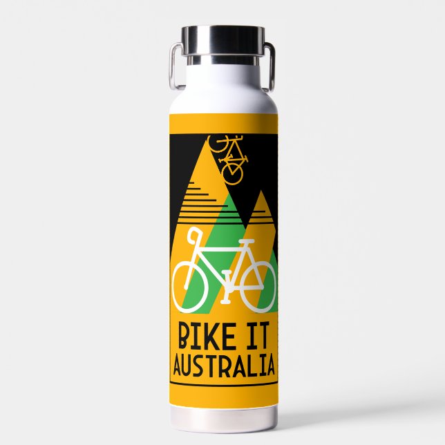 Cycling Australia Water Bottle (Front)