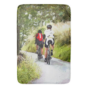 CYCLING BATHROOM MAT