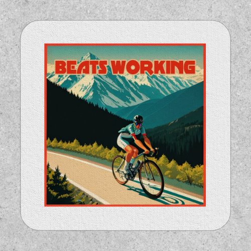 Cycling Beats Working Patch
