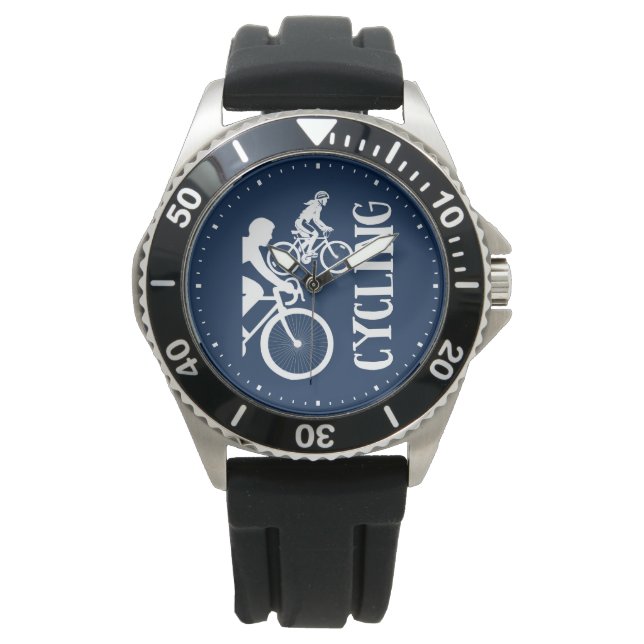 Cycling Bicycle Bike Riders Watch (Front)