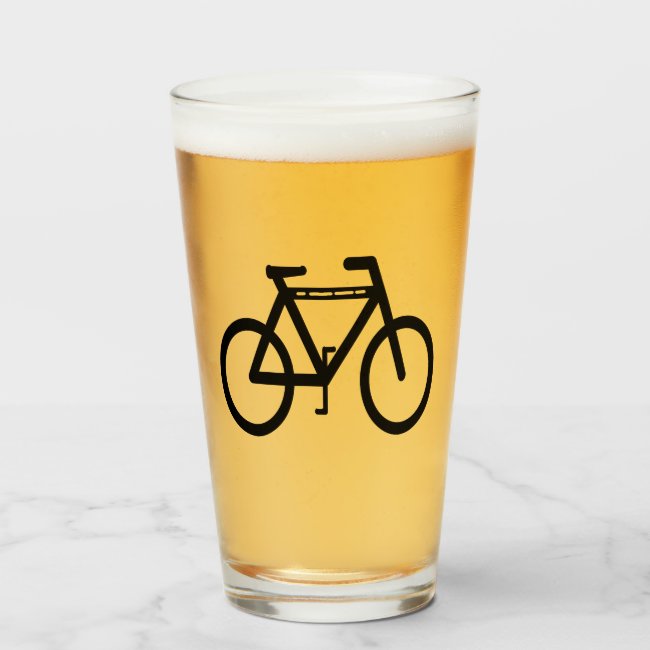 Cycling Bicycle Sports Glass Tumbler