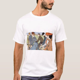 Cycling, Bicycles, Van Caspel T-Shirt