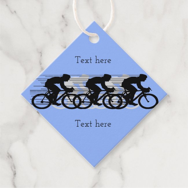 Cycling Bicycling Design Favor Card