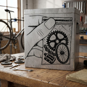 Cycling Bike Addiction - Fixie MTB Bicycle Part Sticker