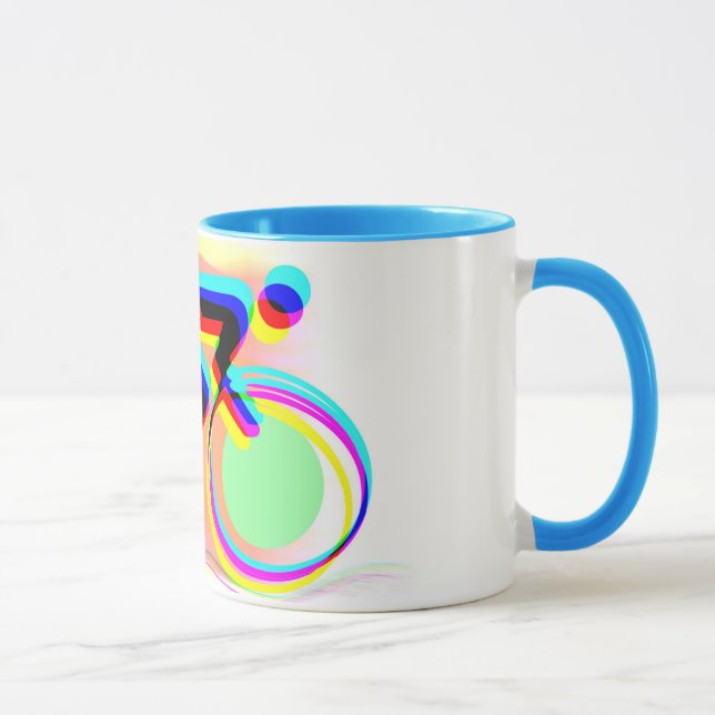 cycling bike biker mug (Right)