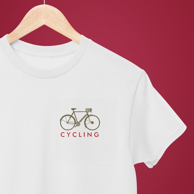 Cycling . Bike Simple Stylish  T-Shirt (Creator Uploaded)