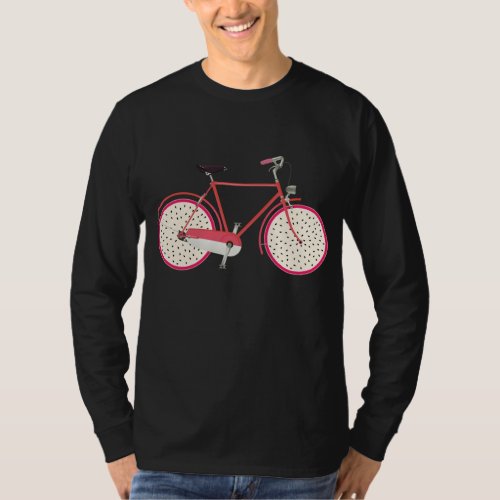 Cycling Biking Bicycle Bike Cyclist Dragon Fruit M T_Shirt