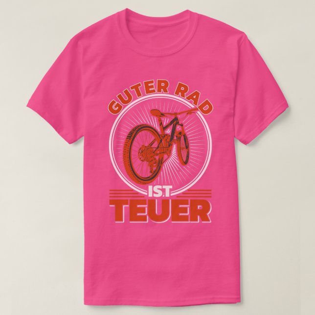 Cycling Biking Bikers Mountain Bike Racing Bike T-Shirt (Design Front)