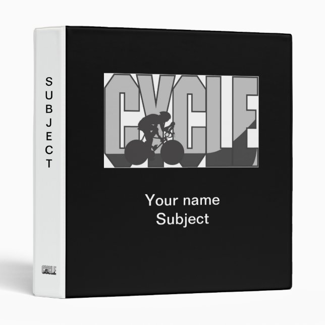 Cycling - binder (Front/Spine)