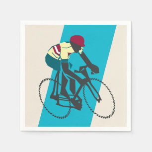 Cycling (Blue) Napkins