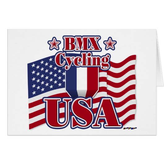 Cycling BMX USA Cards (Front Horizontal)