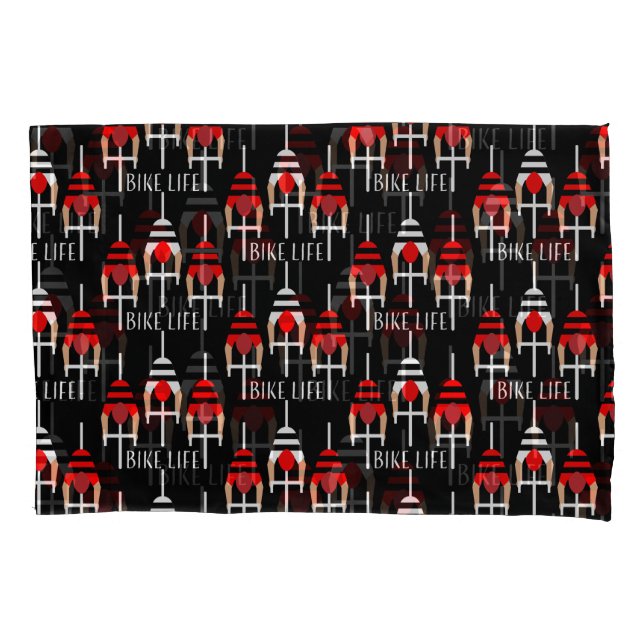 Cycling Canada Pillow Case (Front-Left)