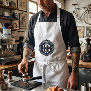 Cycling Century Ride 100 Miles 160 KM Adult Apron