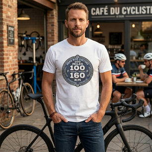 Cycling Century Ride 100 Miles 160 KM T-Shirt