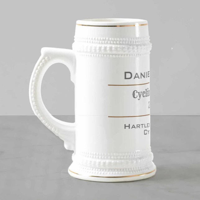Cycling Champion Award Beer Stein (Creator Uploaded)