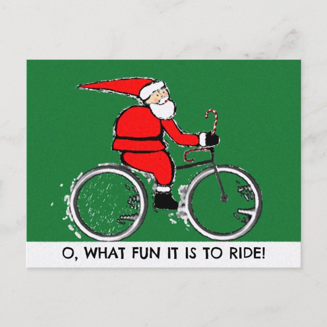 Cycling Christmas Cards (Front)