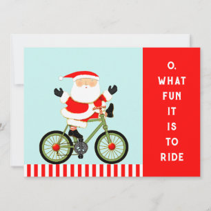 Cycling Christmas cards