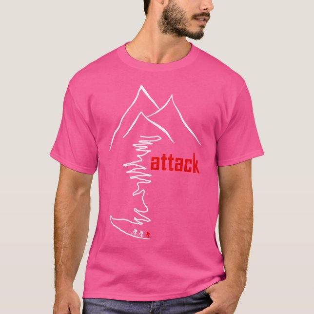 Cycling Climb Attack T-Shirt (Front)