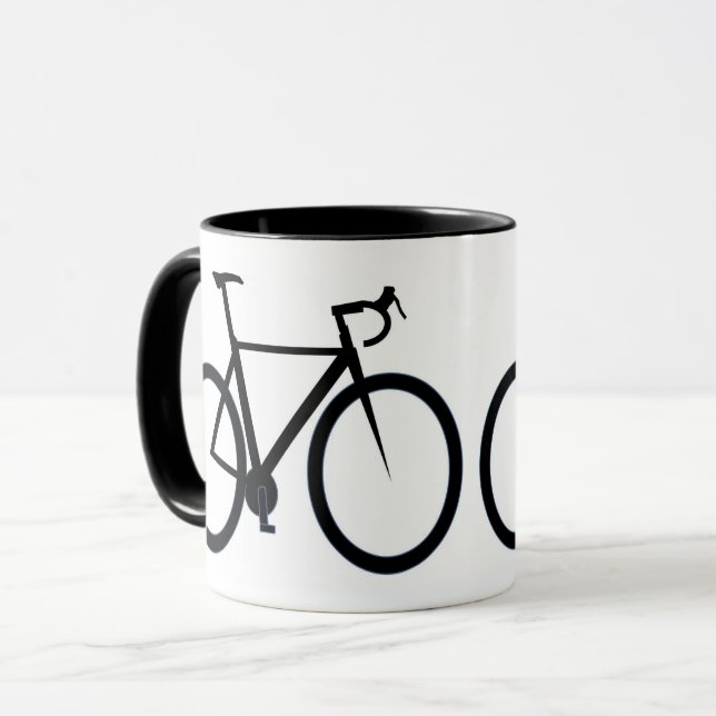 Cycling Coffee Mug (Front Left)