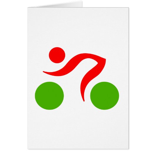 Cycling cool logo cards (Front)