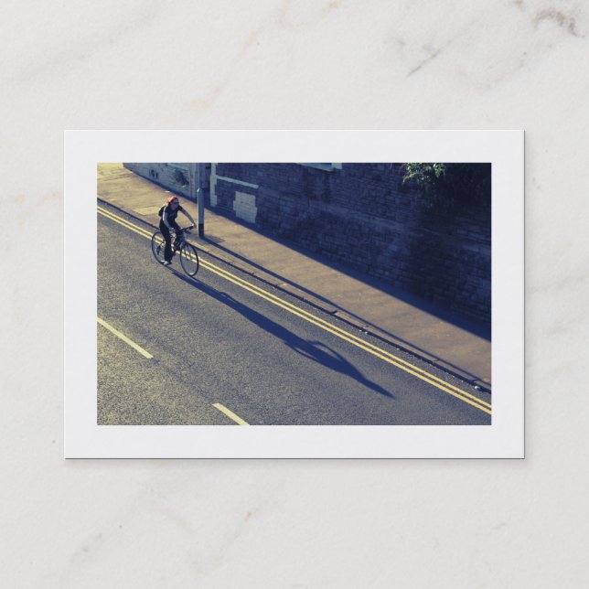 Cycling (Cross Process) Business Card (Front)