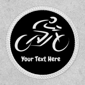 Cycling Cyclist Bicycle Custom  Patch